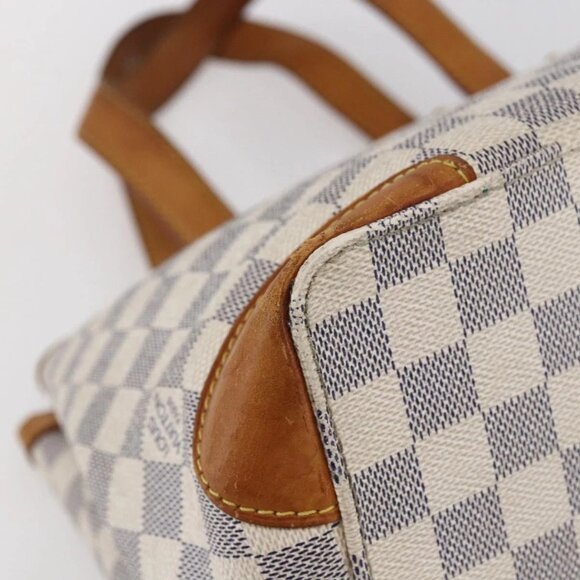 LOUIS VUITTON Damier Azur Hampstead PM Tote Bag N51207 LV Auth 147458 - Picture 5 of 16